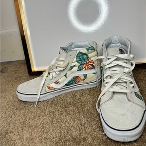 Tropical high top vans